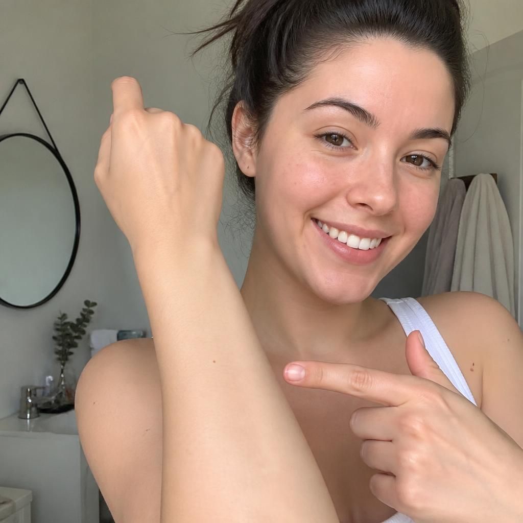 Portrait of a customer who switched from waxing to Corvasse